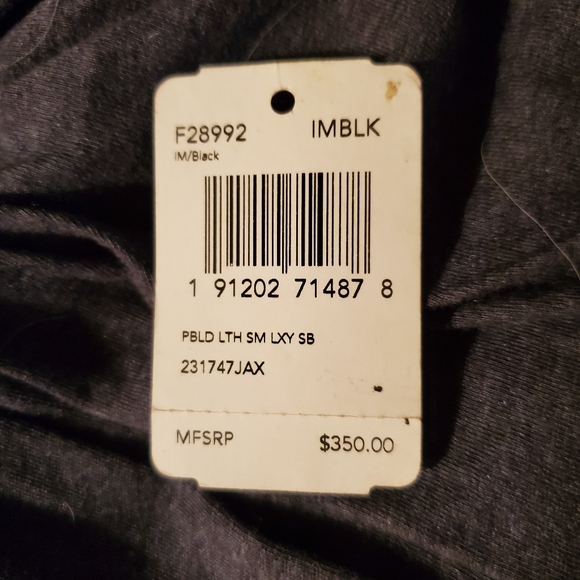 Coach Small Lexy Handbag- Black F28992 - Picture 6 of 10